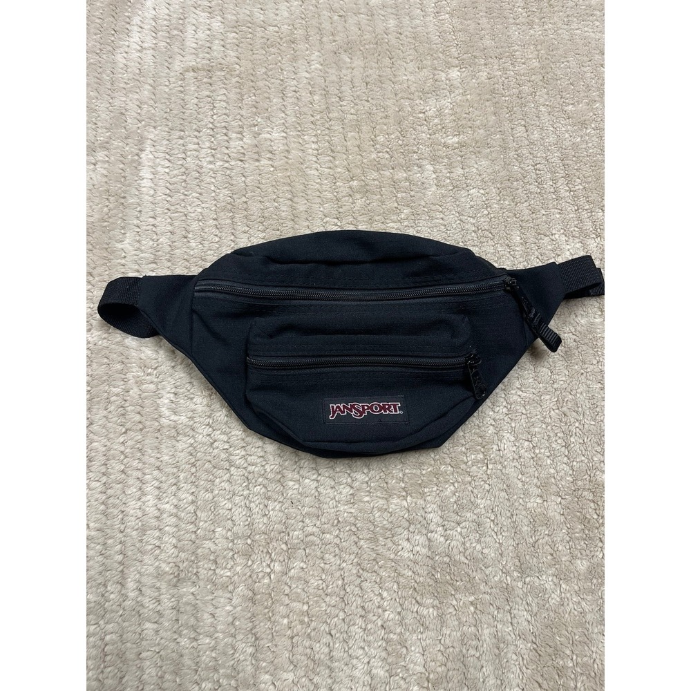 JanSport, Fifth Ave Fanny Pack, O.S. Black Noir